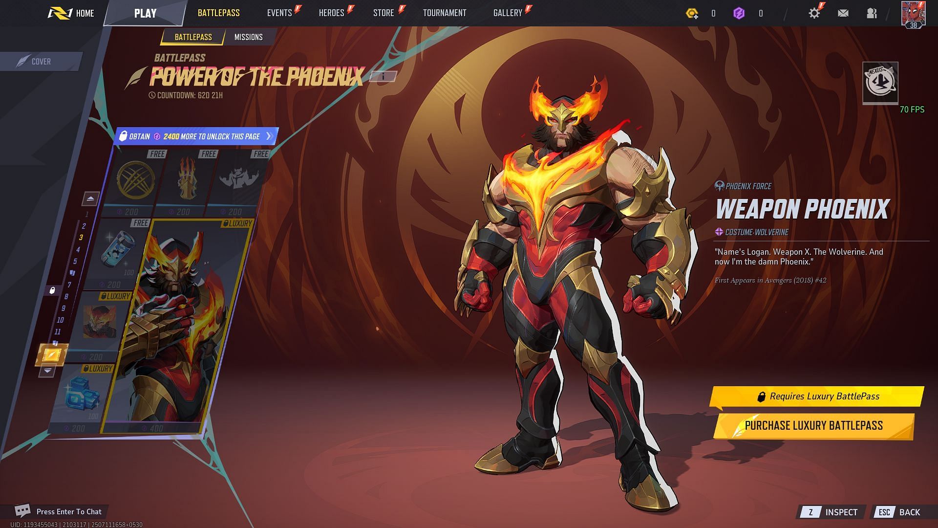 Battle Pass Page 3 (Image via SK Gaming || NetEase Games)